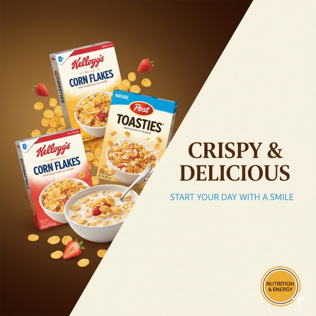 خرید غلات صبحانه و کورن فلکس