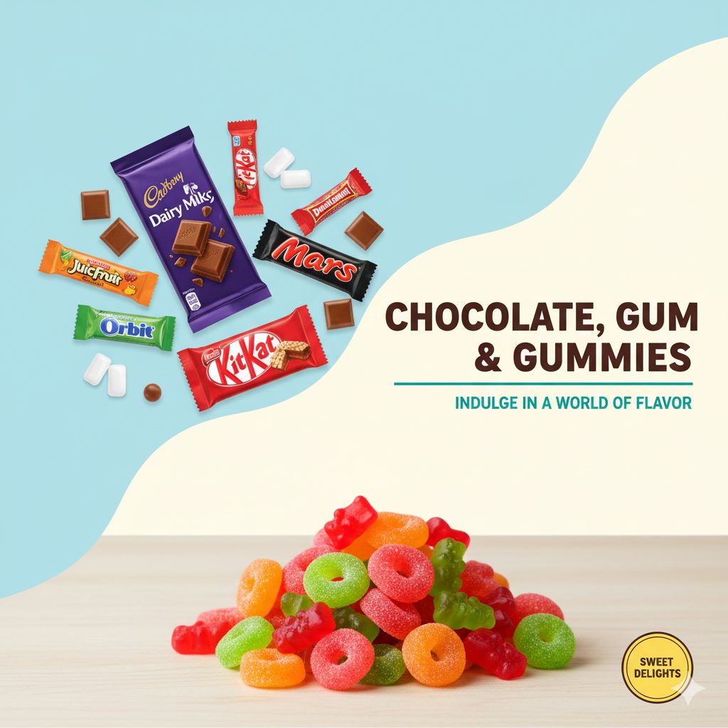 خرید فراورده های شکلاتی